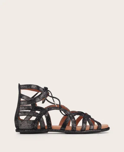 Gentle Souls By Kenneth Cole Break My Heart 3 Leather Sandal In Graphite