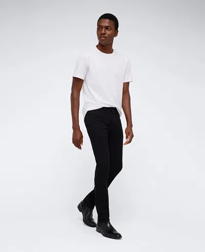 Kenneth Cole Slim-fit Recycled Stretch Denim Jeans In Watts - Black