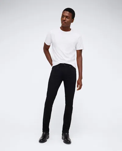Kenneth Cole Slim-fit Recycled Stretch Denim Jeans In Watts - Black