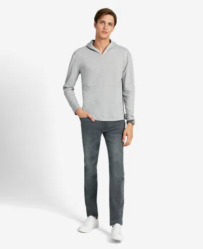 Kenneth Cole Pullover Hoodie In Charcoal