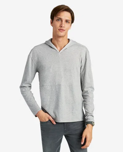 Kenneth Cole Pullover Hoodie In Charcoal