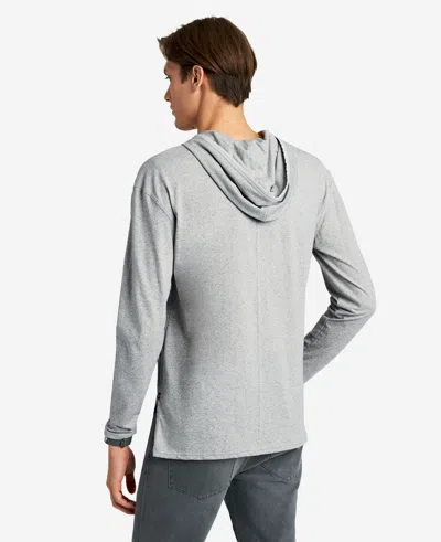 Kenneth Cole Pullover Hoodie In Charcoal