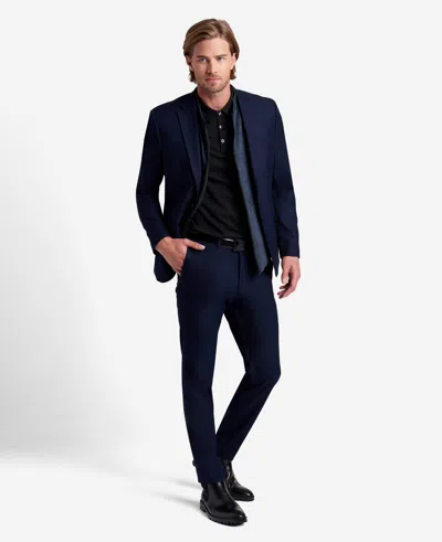 Kenneth Cole Reversible Vest In Navy,black