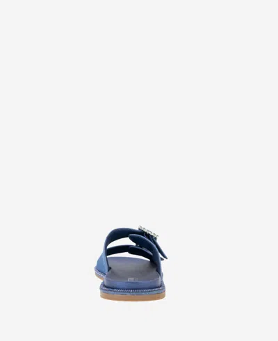 Reaction Kenneth Cole Reaction- The Sydney Slip On Denim Sandal In Denim