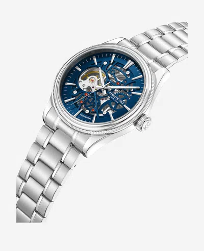 Kenneth Cole Mechanical Stainless Steel Watch In Silver