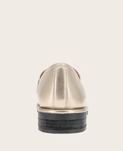 Gentle Souls Women's Cybil Loafer Flats In Gravel Leather