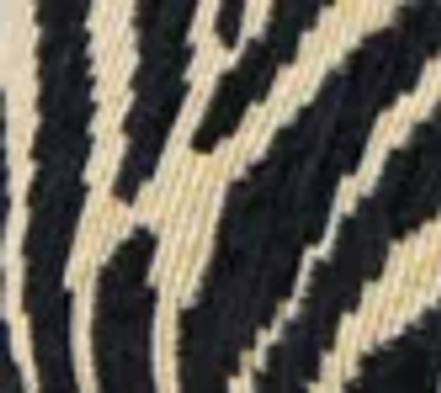Gentle Souls Abigail Flat In Natural Zebra