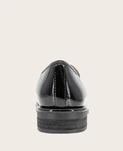 Gentle Souls Women's Cybil Loafer Flats In Black Patent Leather