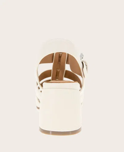 Gentle Souls - Margarite Heel Sandal In Stone Leather