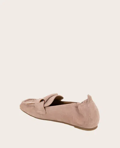 Gentle Souls - Scotty Tassel Suede Loafer In Fawn Suede