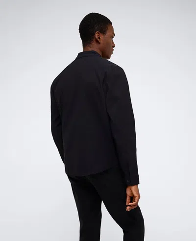 Kenneth Cole Simplified Utility Jacket In Black