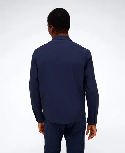 Kenneth Cole Simplified Utility Jacket In Navy