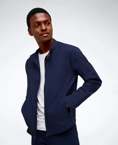 Kenneth Cole Simplified Utility Jacket In Navy