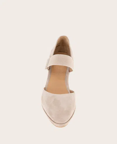 Gentle Souls Women's Oriana Wedge Pumps In Mushroom Suede
