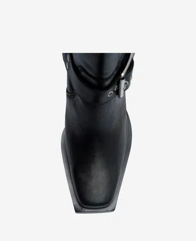 Kenneth Cole Emmett Knee High Boot In Black Leather