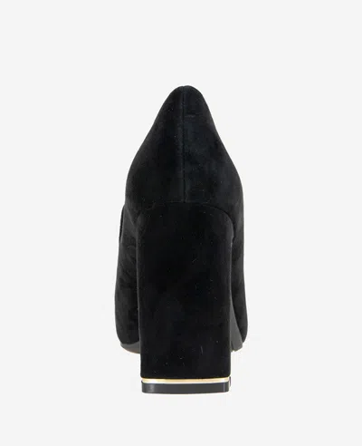Kenneth Cole Nova Pump In Black Suede