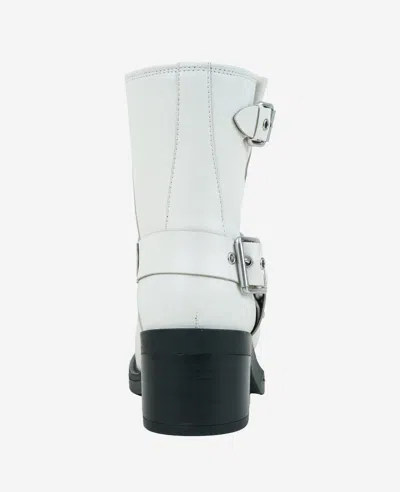 Kenneth Cole Stride Bootie In Whitecap Leather