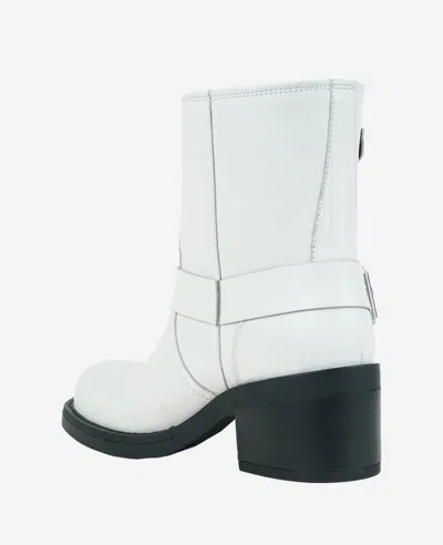 Kenneth Cole Stride Bootie In Whitecap Leather