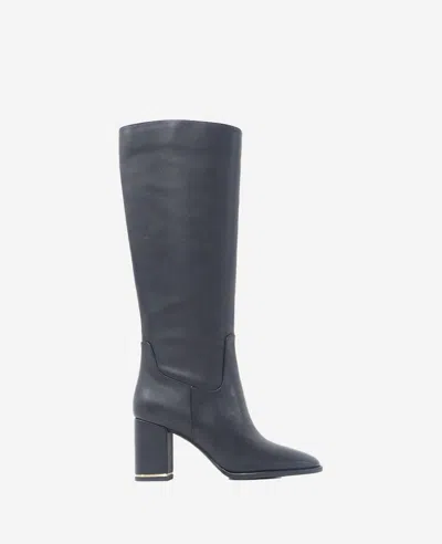 Kenneth Cole Yvonne Knee High Boot In Black Leather