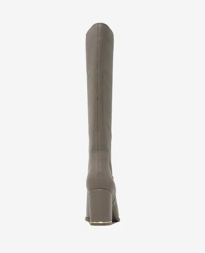 Kenneth Cole Yvonne Knee High Boot In Taupe Leather