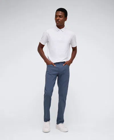 Kenneth Cole Slim Tapered 5-pocket Pant In Teal