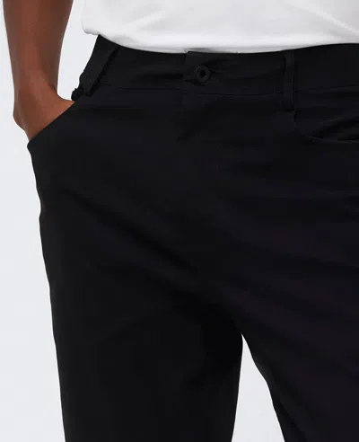 Kenneth Cole Slim Tapered 5-pocket Pant In Black