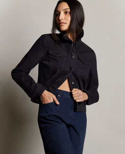 Kenneth Cole Denim Trucker Jacket In Nik Wash