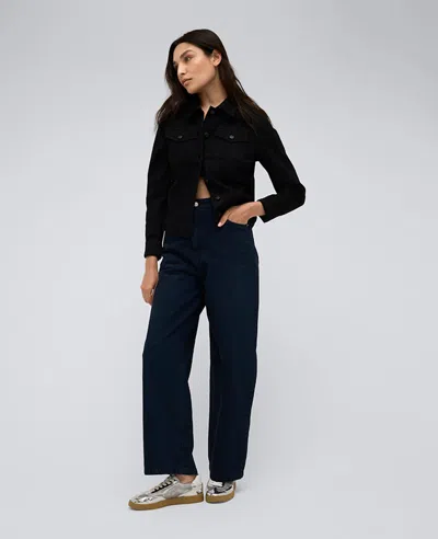 Kenneth Cole Denim Trucker Jacket In Nik Wash