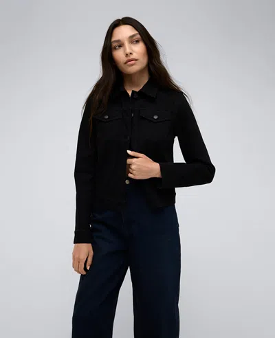 Kenneth Cole Denim Trucker Jacket In Nik Wash