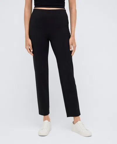 Kenneth Cole Athletic Stretch Pull-on Slim Ankle Pant In Black