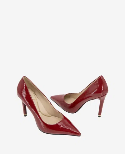 Kenneth Cole Bentley 100mm Patent Heel In Rio Red Patent