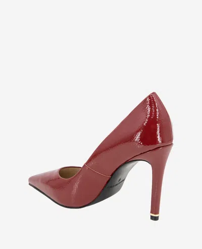 Kenneth Cole Bentley 100mm Patent Heel In Rio Red Patent