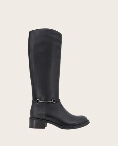 Gentle Souls Women's Barrett Tall Riding Boots In Black Leather