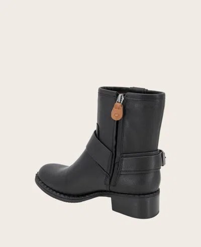 Gentle Souls Women's Barker Moto Booties In Black Leather