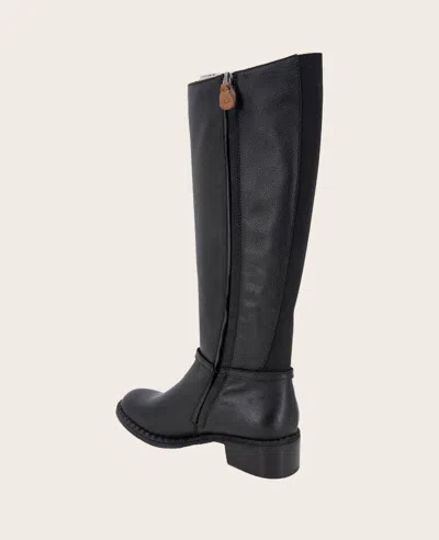 Gentle Souls Women's Barrett Tall Riding Boots In Black Leather