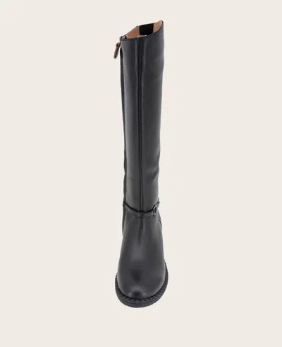 Gentle Souls Women's Barrett Tall Riding Boots In Black Leather