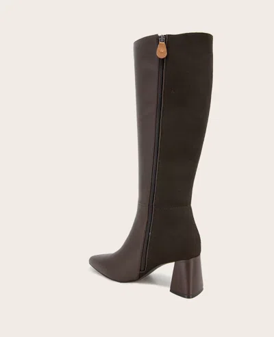 Gentle Souls Dionne 50/50 Boots In Chocolate Leather