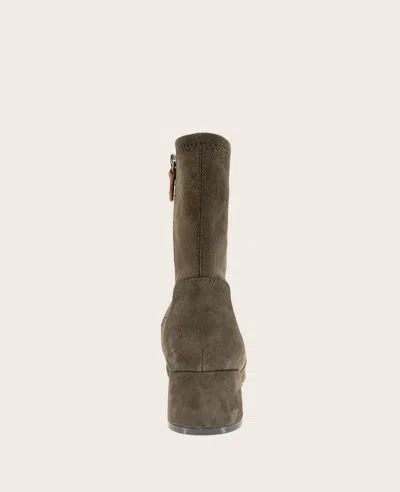 Gentle Souls Emily Bootie In Shitake Suede