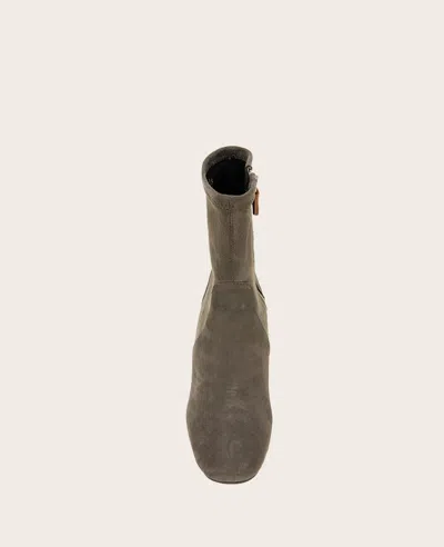 Gentle Souls Emily Bootie In Shitake Suede