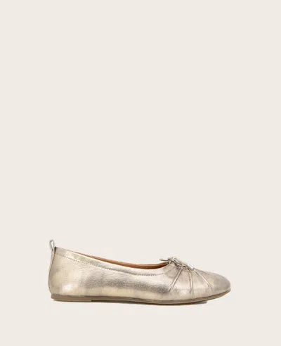 Gentle Souls Women's Marilyn Flats In Gravel Leather