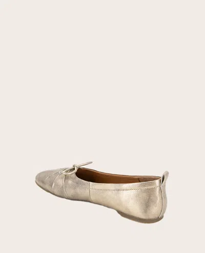 Gentle Souls Women's Marilyn Flats In Gravel Leather