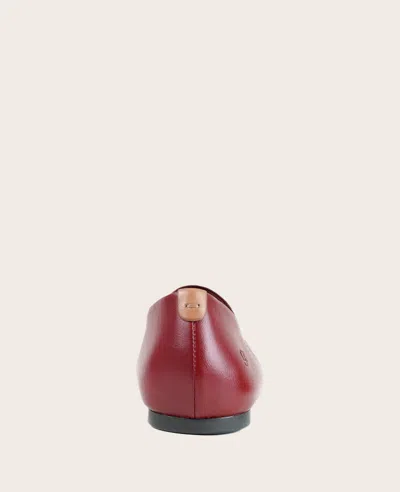 Gentle Souls Women's Walden Mary Jane Flats In Rio Red Leather
