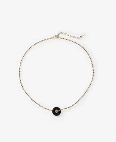 Kenneth Cole Bonbonwhims Mental Health Coalition Charm Necklace - Black