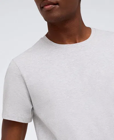 Kenneth Cole The Performance Crew Neck T-shirt In Heather Gray