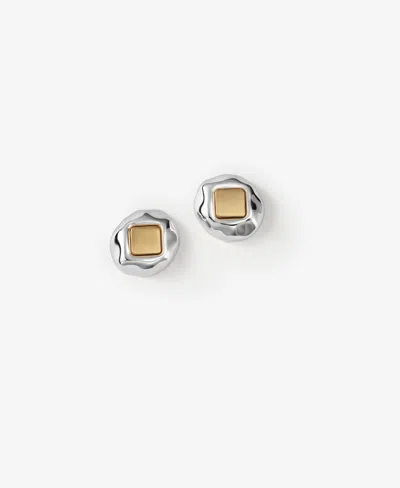 Kenneth Cole Oma The Label Mental Health Coalition Earrings In Two Tone