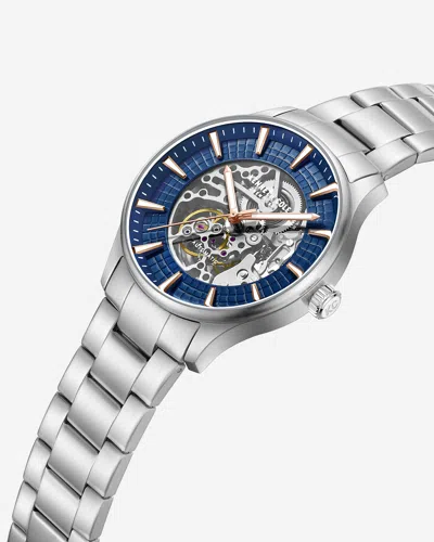 Kenneth Cole Automatic Bracelet Watch In Silver