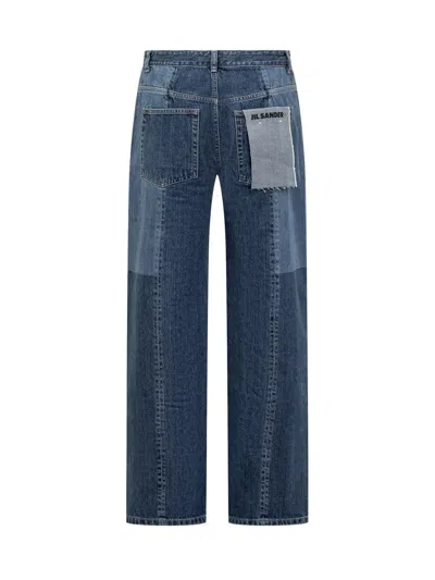 Jil Sander Denim Pants In Blue