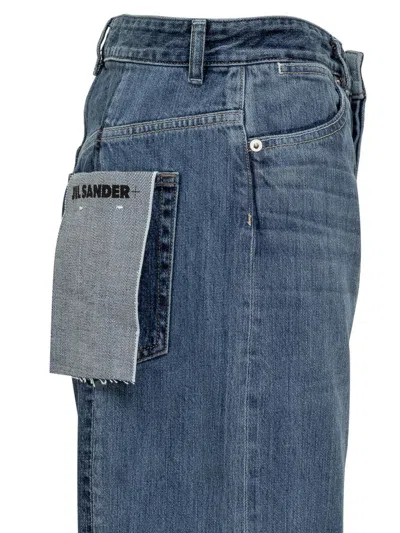 Jil Sander Denim Pants In Blue