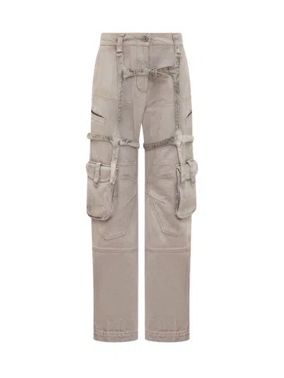 Off-white Laundry Cargo Jeans In Pink