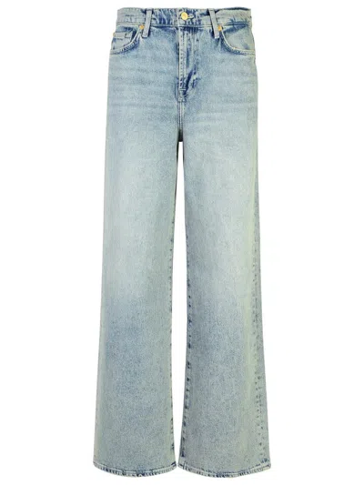 7 For All Mankind Ultra High Rise Jo Cropped Jeans In Sandalwood In Blue